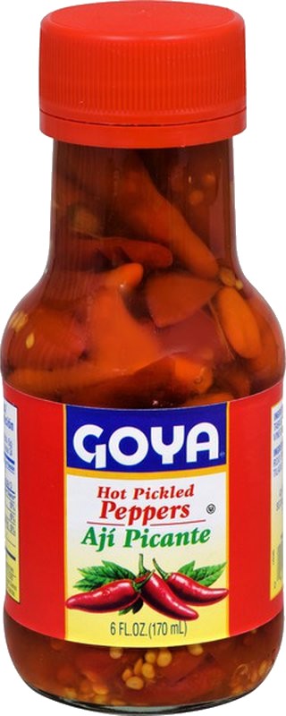Goya  Hot Pickled Peppers Aji Picante 6 oz
